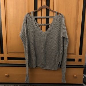 Hollister Cold Collarbone Sweater Size Small